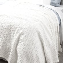 Lexico Waffle Cotton Blanket